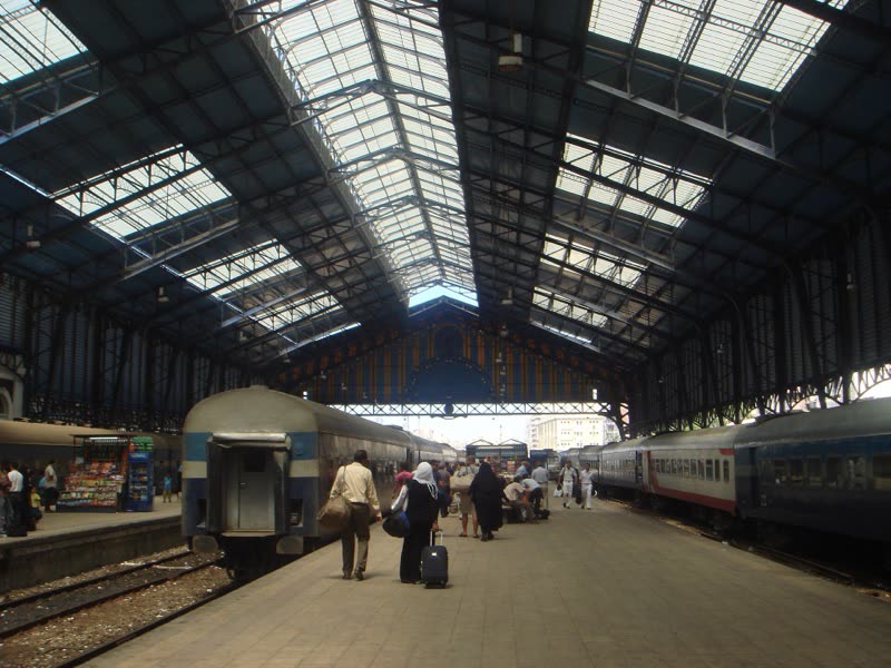 Interior of Misr Station in Alexandria